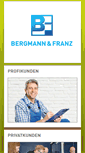 Mobile Screenshot of bergmann-franz.de