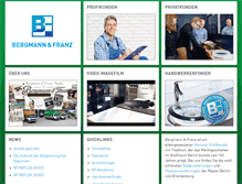 Tablet Screenshot of bergmann-franz.de